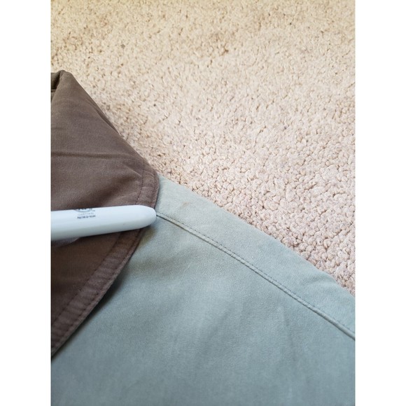 Vintage L.L. Bean Mens XXL Primaloft Flannel Lined Green Barn Chore Field Jacket - Picture 16 of 16